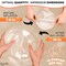 Clear Balloons for Stuffing – 12 Pack Large Clear Balloons, 20 Inch Transparent Helium Tpu Glossy Material – Bubble Balloon Design for Wedding Supplies, Birthday Decorations, Party Games & Photo Zones